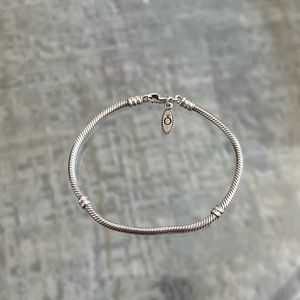 Pandora Charm Bracelet with Lobster Claw